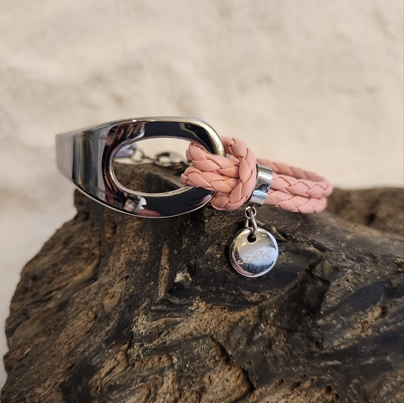 Pink and silver Bracelet - Picture 5 of 6